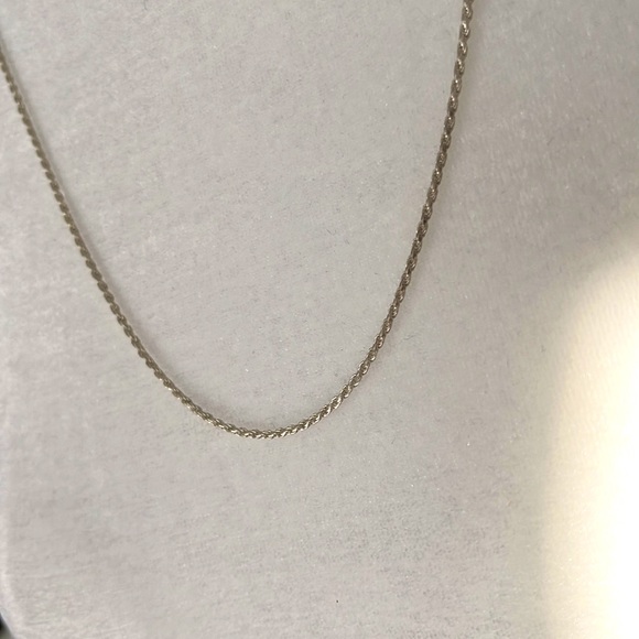 Silver 925 Italy rope necklace - Picture 2 of 4